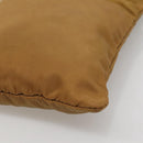 PRADA Shoulder Bag Nylon Brown Silver Auth 120961-10