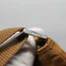 PRADA Shoulder Bag Nylon Brown Silver Auth 120961-15