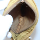 PRADA Shoulder Bag Nylon Brown Silver Auth 120961-18