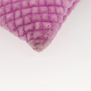 BOTTEGA VENETA Shoulder Bag Velor Purple Auth 120966-17
