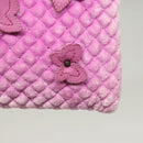 BOTTEGA VENETA Shoulder Bag Velor Purple Auth 120966-17