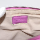 BOTTEGA VENETA Shoulder Bag Velor Purple Auth 120966-22