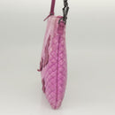 BOTTEGA VENETA Shoulder Bag Velor Purple Auth 120966-4