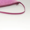 BOTTEGA VENETA Shoulder Bag Velor Purple Auth 120966-7