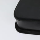 Salvatore Ferragamo Hand Bag Leather 2way Gold Black Auth 120974-17