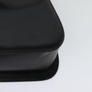 Salvatore Ferragamo Hand Bag Leather 2way Gold Black Auth 120974-18