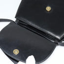 Salvatore Ferragamo Hand Bag Leather 2way Gold Black Auth 120974-10