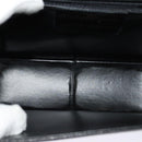 Salvatore Ferragamo Hand Bag Leather 2way Gold Black Auth 120974-11