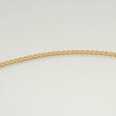 Salvatore Ferragamo Gancini Chain Shoulder Bag Leather Black Gold Auth 120975-8