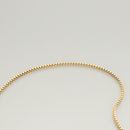 Salvatore Ferragamo Gancini Chain Shoulder Bag Leather Black Gold Auth 120981-8