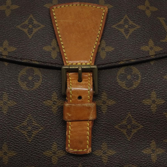 LOUIS VUITTON Monogram Jeune Fille GM Shoulder Bag M51225 LV Auth 120993
