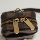 LOUIS VUITTON Damier Ebene Etui Okapi PM Pouch N61738 LV Auth 121018-10