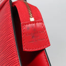 LOUIS VUITTON Epi Trousse Crete Clutch Bag Red M48407 LV Auth 121025-8