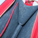 LOUIS VUITTON Epi Trousse Crete Clutch Bag Red M48407 LV Auth 121025-18