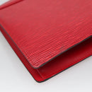 LOUIS VUITTON Epi Trousse Crete Clutch Bag Red M48407 LV Auth 121025-14