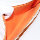 LOUIS VUITTON Epi Pochette Accessoires Pouch Orange Mandarin M5294H Auth 121027-11
