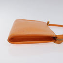 LOUIS VUITTON Epi Pochette Accessoires Pouch Orange Mandarin M5294H Auth 121027-3