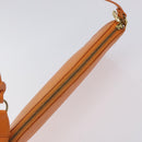 LOUIS VUITTON Epi Pochette Accessoires Pouch Orange Mandarin M5294H Auth 121027-6