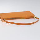 LOUIS VUITTON Epi Pochette Accessoires Pouch Orange Mandarin M5294H Auth 121027-7