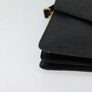 LOUIS VUITTON Epi Osh Shoulder Bag Black Green M52444 LV Auth 121028-9