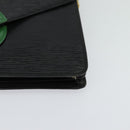 LOUIS VUITTON Epi Osh Shoulder Bag Black Green M52444 LV Auth 121028-14