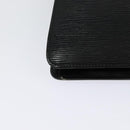 LOUIS VUITTON Epi Osh Shoulder Bag Black Green M52444 LV Auth 121028-15