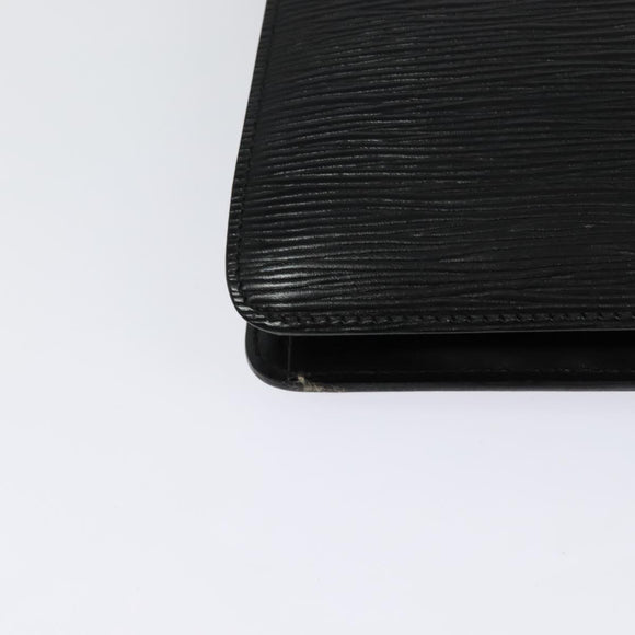 LOUIS VUITTON Epi Osh Shoulder Bag Black Green M52444 LV Auth 121028