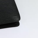 LOUIS VUITTON Epi Osh Shoulder Bag Black Green M52444 LV Auth 121028-16