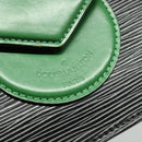 LOUIS VUITTON Epi Osh Shoulder Bag Black Green M52444 LV Auth 121028-17