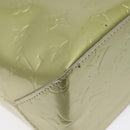 LOUIS VUITTON Monogram Vernis Reade PM Hand Bag Gris M91145 LV Auth 121043-14