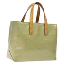 LOUIS VUITTON Monogram Vernis Reade PM Hand Bag Gris M91145 LV Auth 121043-1