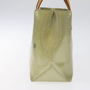 LOUIS VUITTON Monogram Vernis Reade PM Hand Bag Gris M91145 LV Auth 121043-4