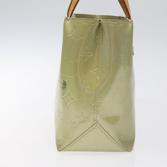 LOUIS VUITTON Monogram Vernis Reade PM Hand Bag Gris M91145 LV Auth 121043