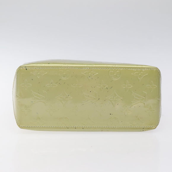 LOUIS VUITTON Monogram Vernis Reade PM Hand Bag Gris M91145 LV Auth 121043