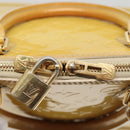 LOUIS VUITTON Monogram Vernis Alma GM Hand Bag Broncorail M91450 LV Auth 121047-10