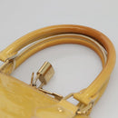 LOUIS VUITTON Monogram Vernis Alma GM Hand Bag Broncorail M91450 LV Auth 121047-14