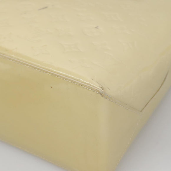 LOUIS VUITTON Monogram Vernis Wilshire MM Hand Bag Broncorail M91441 Auth 121051