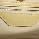 LOUIS VUITTON Monogram Vernis Wilshire MM Hand Bag Broncorail M91441 Auth 121051-18