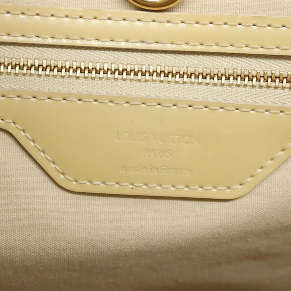 LOUIS VUITTON Monogram Vernis Wilshire MM Hand Bag Broncorail M91441 Auth 121051