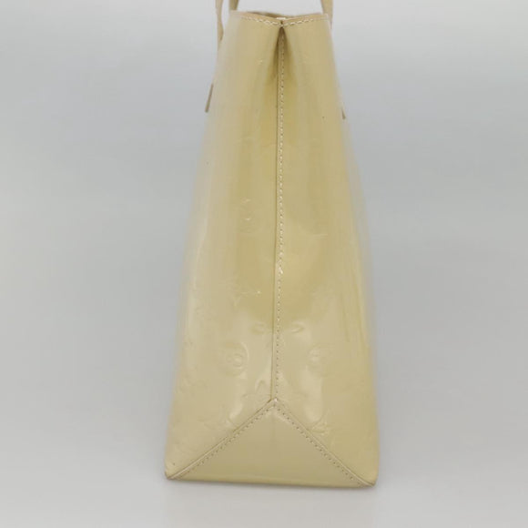 LOUIS VUITTON Monogram Vernis Wilshire MM Hand Bag Broncorail M91441 Auth 121051