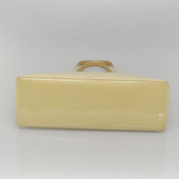 LOUIS VUITTON Monogram Vernis Wilshire MM Hand Bag Broncorail M91441 Auth 121051