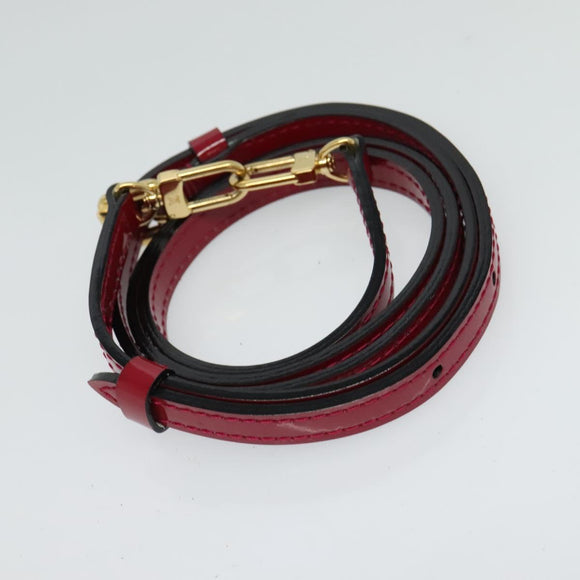 LOUIS VUITTON Vernis Monceau BB Hand Bag 2way Rose Andian M91579 LV Auth 121056