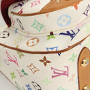 LOUIS VUITTON Monogram Multicolor Rita Bag 2way White M40125 LV Auth 121059M-16
