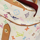 LOUIS VUITTON Monogram Multicolor Rita Bag 2way White M40125 LV Auth 121059M-17