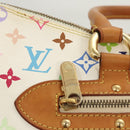 LOUIS VUITTON Monogram Multicolor Rita Bag 2way White M40125 LV Auth 121059M-20