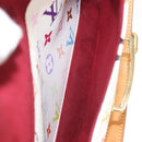 LOUIS VUITTON Monogram Multicolor Rita Bag 2way White M40125 LV Auth 121059M-27