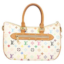 LOUIS VUITTON Monogram Multicolor Rita Bag 2way White M40125 LV Auth 121059M-2