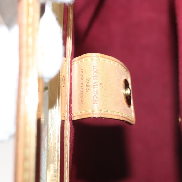 LOUIS VUITTON Monogram Multicolor Judy MM Hand Bag 2Way White M40255 Auth 121060