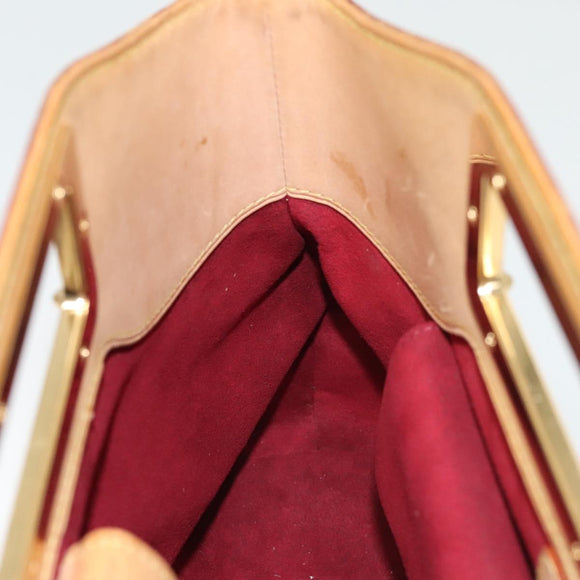 LOUIS VUITTON Monogram Multicolor Judy MM Hand Bag 2Way White M40255 Auth 121060