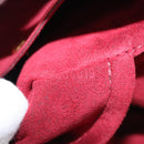 LOUIS VUITTON Monogram Multicolor Judy MM Hand Bag 2Way White M40255 Auth 121060-12